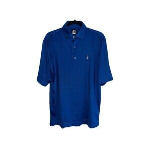 Footjoy Blue Polo - Super Comfortable Sz XL